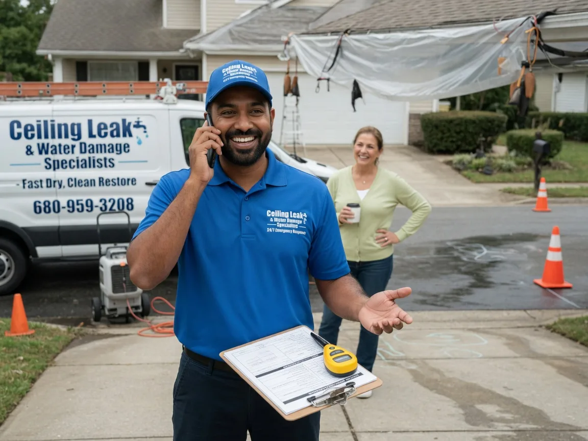 Ceiling Leak Cleanup Wyncote, PA FAQs